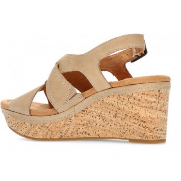 CLARKS ELLERIRAE SANDALEN NOUGAT