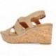 CLARKS ELLERIRAE SANDALEN NOUGAT