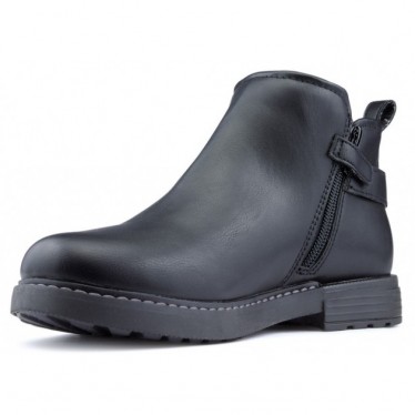 GEOX J ECLAIR GD SYNT LEA STIEFEL BLACK