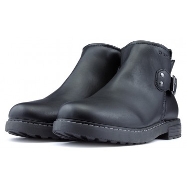 GEOX J ECLAIR GD SYNT LEA STIEFEL BLACK