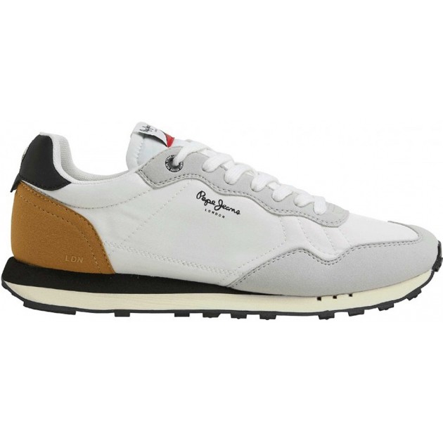 PEPE JEANS NATCH MÄNNLICHE SNEAKERS PMS30945 WHITE PEPE JEANS NATCH MÄNNLICHE SNEAKERS PMS30945 WHITE