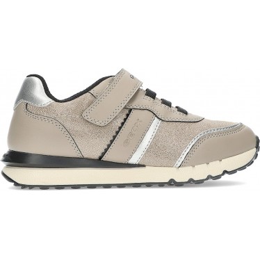 TURNSCHUHE GEOX J26GZB ROCK_SILVER