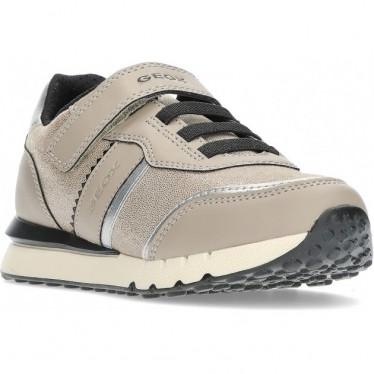 TURNSCHUHE GEOX J26GZB ROCK_SILVER