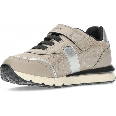 TURNSCHUHE GEOX J26GZB ROCK_SILVER