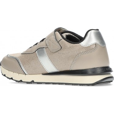 TURNSCHUHE GEOX J26GZB ROCK_SILVER