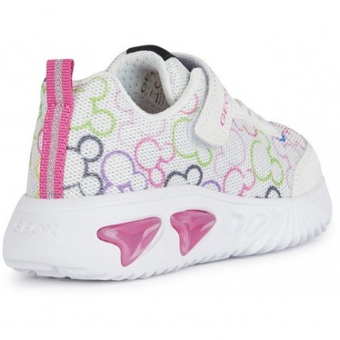 GEOX ASSISTER JUNIOR MINNIE SPORTS MIT LICHT J45E9D BLANCO