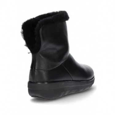 FITFLOP MUKLUK WASSERDICHTE EE9 STIEFEL BLACK