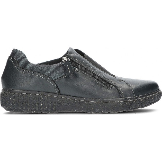 CLARKS CAROLINE COVE-SCHUHE BLACK CLARKS CAROLINE COVE-SCHUHE BLACK
