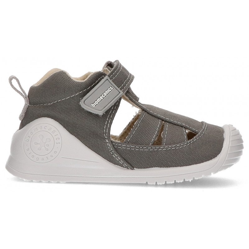 Sandalen BIOMECANICS LEINWAND BABY AZAI GRIS