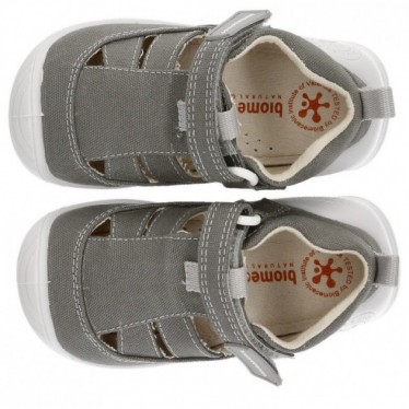 Sandalen BIOMECANICS LEINWAND BABY AZAI GRIS