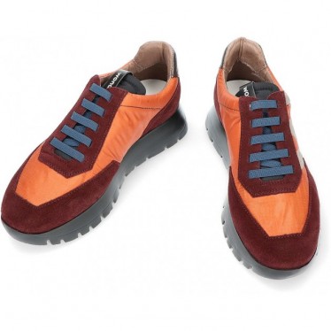 SNEAKER WONDERS TREND NYLON A-2422 VINO