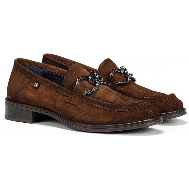 FLUCHOS MOKASIN HARVARD DORKING D9117 CUERO