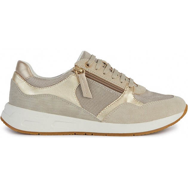 GEOX BULMYA D36NQB SNEAKERS TAUPE GEOX BULMYA D36NQB SNEAKERS TAUPE