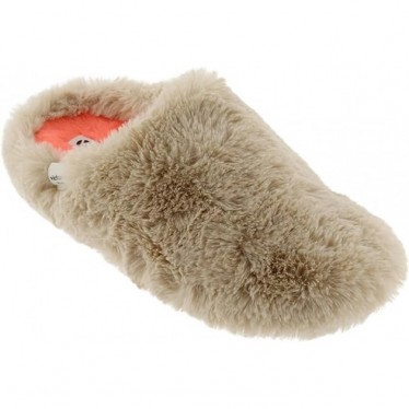 VICTORIA NORTH HAARPANTOFFEL 1081117 BEIGE