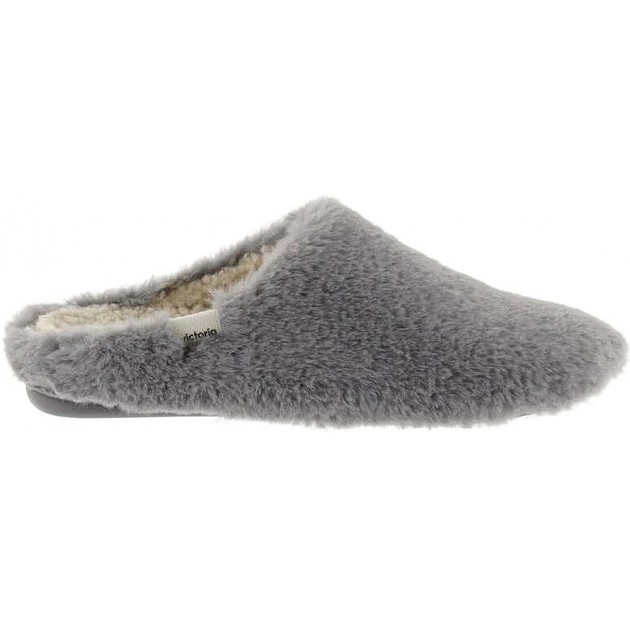 VICTORIA SLIPPERS 1081101 WEICHES HAAR GRIS VICTORIA SLIPPERS 1081101 WEICHES HAAR GRIS