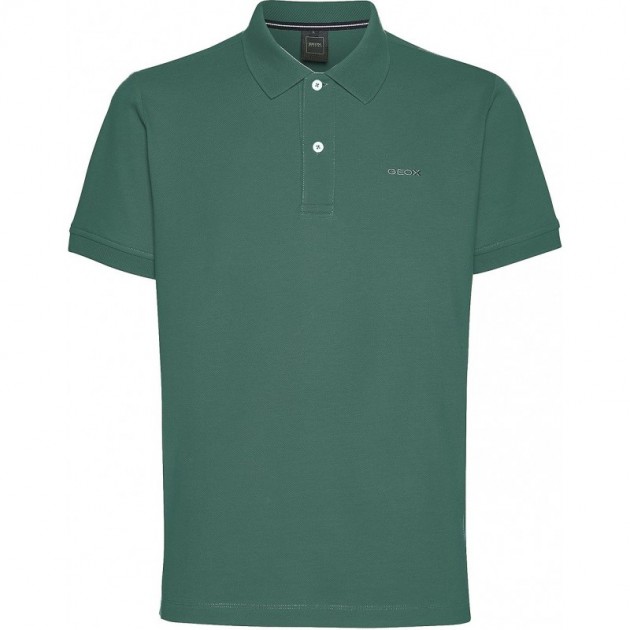 POLOSHIRT GEOX M3510B FOREST_GREEN