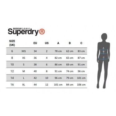 TOP SUPERDRY W3110357A CROP MIT MULTILOGO GREY