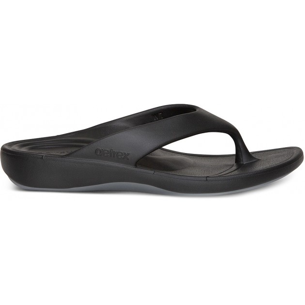 AETREX MAUI SKYCLOUD L3000W ORTHESISCHE FLIP-FLOPS BLACK