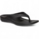 AETREX MAUI SKYCLOUD L3000W ORTHESISCHE FLIP-FLOPS BLACK