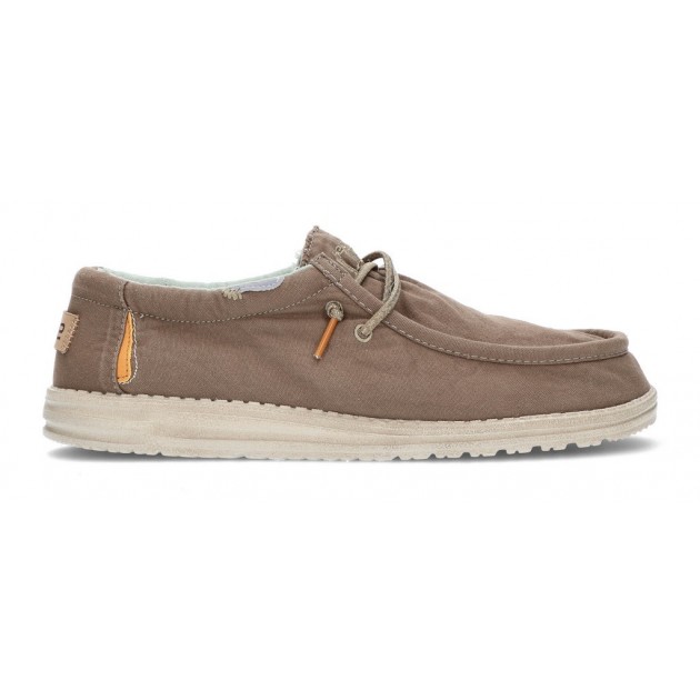 SCHUHE DUDE WALLY WASHED 1115 WALNUT