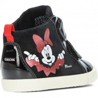 GEOX STIEFELETTEN MINNIE MOUSE B36D5D BLACK_RED