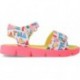 AGATHA RUIZ DE LA PRADA SANDALEN MIT DRUCK 232955 BLANCO