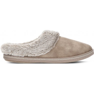 SKECHERS COSY CAMPFIRE HAUSSCHUHE 167625 TAUPE