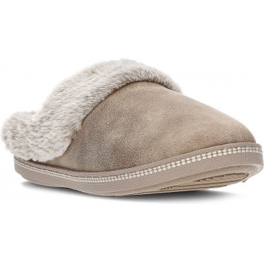 SKECHERS COSY CAMPFIRE HAUSSCHUHE 167625 TAUPE