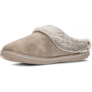 SKECHERS COSY CAMPFIRE HAUSSCHUHE 167625 TAUPE