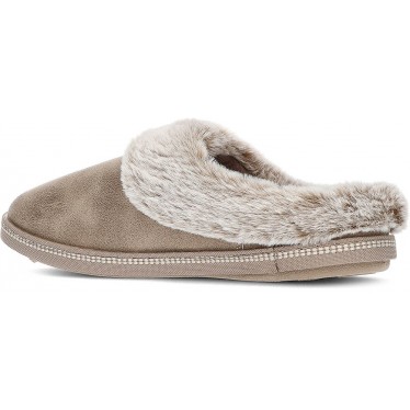 SKECHERS COSY CAMPFIRE HAUSSCHUHE 167625 TAUPE