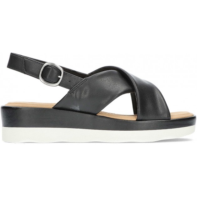 CLARKS CLARA COVE SANDALEN BLACK