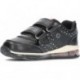 SNEAKERS MIT LEICHTEM GEOX MINNIE MOUSE B3685C BLACK