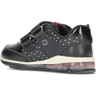 SNEAKERS MIT LEICHTEM GEOX MINNIE MOUSE B3685C BLACK