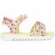 GARVALIN POLKA DOTS SANDALEN 222946 BLANCO