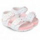 GARVALIN SANDALEN 232433 BLUMENDRUCK BLANCO