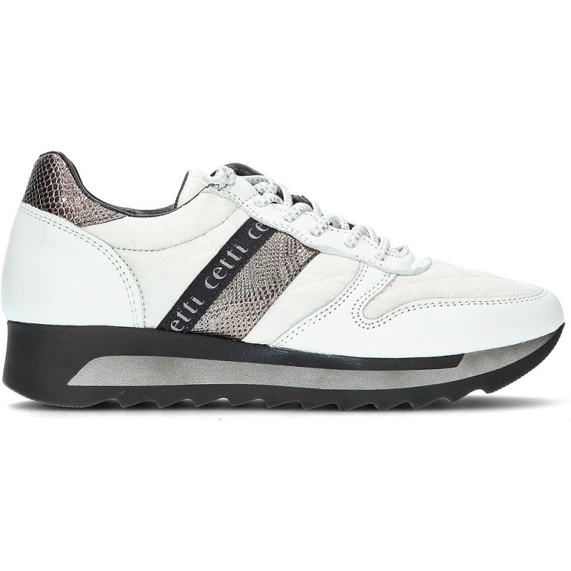 GEPOLSTERTE SNEAKERS CETTI C-847 BLANCO