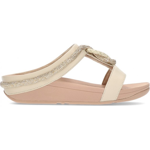 SANDALEN FITFLOP FEIN FQ4 BEIGE SANDALEN FITFLOP FEIN FQ4 BEIGE