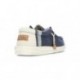 DUDE WALLY LEINENSCHUHE NAVY