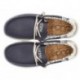 DUDE WALLY LEINENSCHUHE NAVY