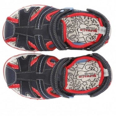 SANDALEN GARVALIN 222805-A NAVY_RED