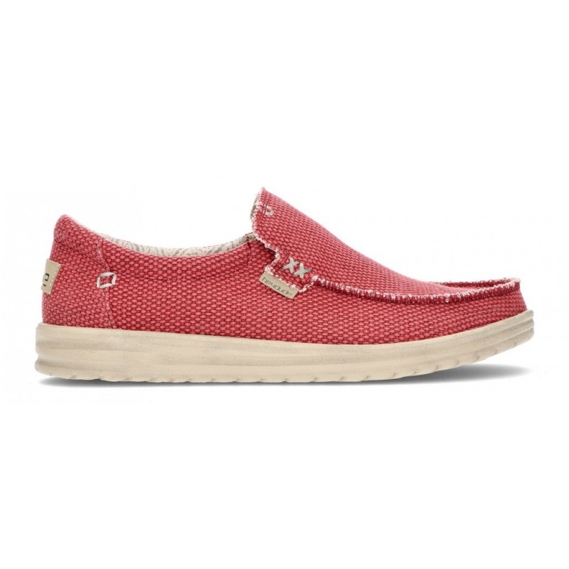 SCHUHE DUDE MIKKA 150301 POMPEIAN_RED