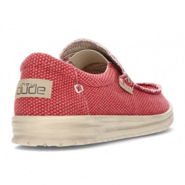 SCHUHE DUDE MIKKA 150301 POMPEIAN_RED