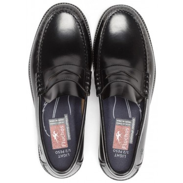 FLUCHOS F0047 STAMFORD MOCASIN MAN NEGRO