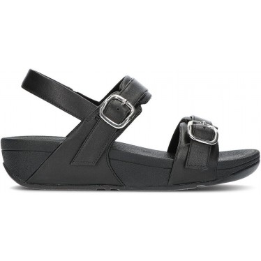 FITFLOP LULU VERSTELLBARE SANDALEN MIT RÜCKENRIEMEN BLACK