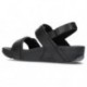 FITFLOP LULU VERSTELLBARE SANDALEN MIT RÜCKENRIEMEN BLACK