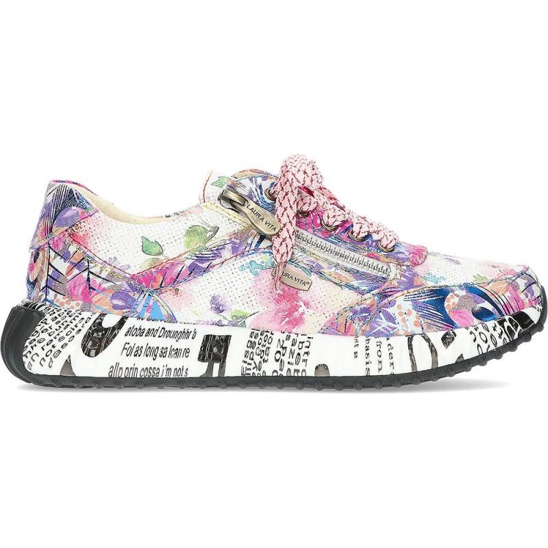 LAURA VITA SNEAKERS BURTON1123 FLORAL_VIOLET