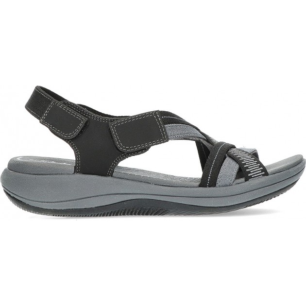 CLARKS MIRAIVY SANDALEN BLACK CLARKS MIRAIVY SANDALEN BLACK