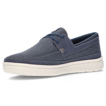 CLARKS SNEAKERS AUS CANTAL-SPITZE NAVY