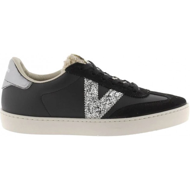 VICTORIA BASKET BERLIN GLITZER SNEAKER 1126185 NEGRO