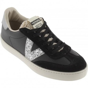 VICTORIA BASKET BERLIN GLITZER SNEAKER 1126185 NEGRO
